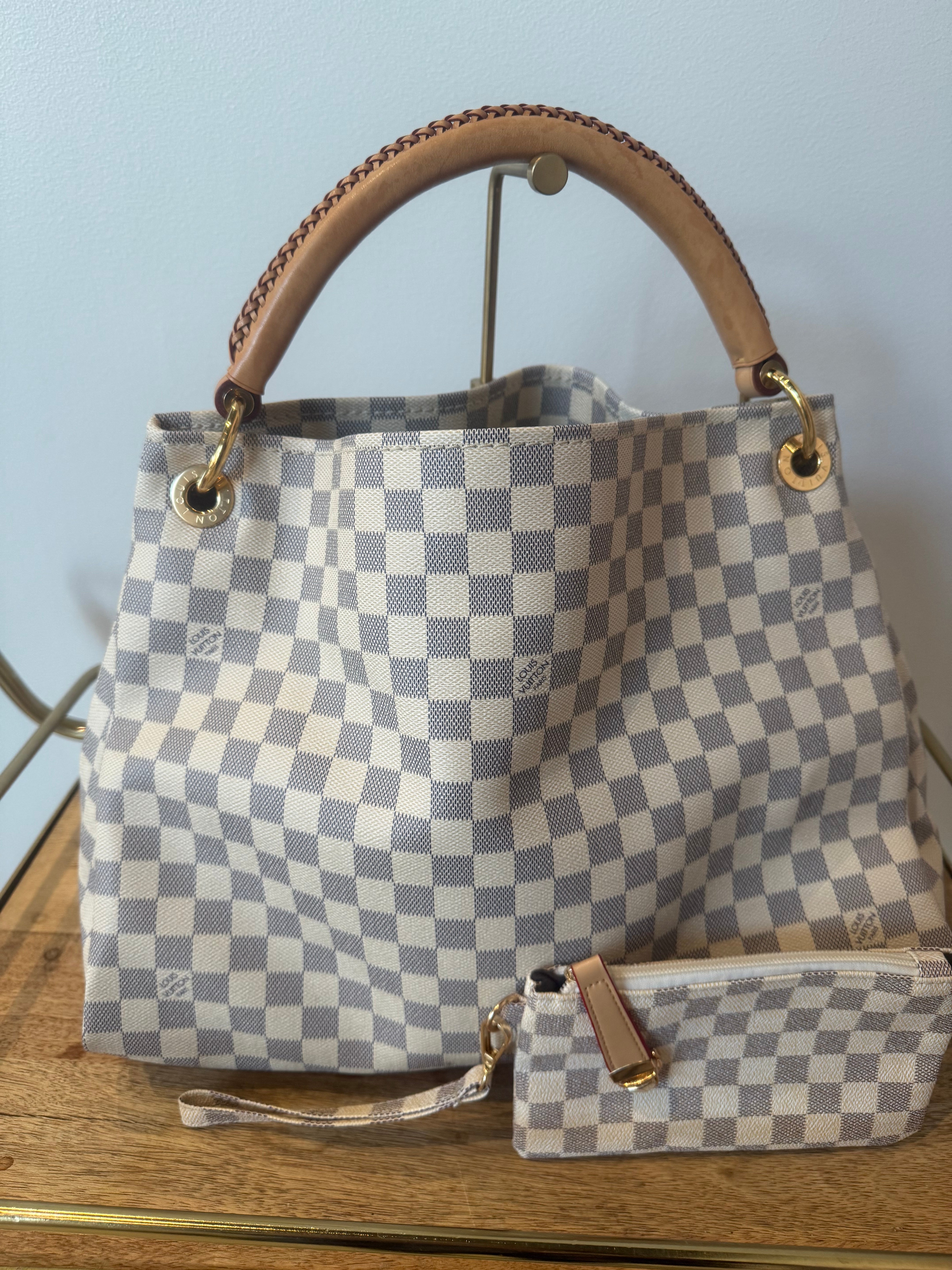 Louis Vuitton Damier Azur Artsy MM