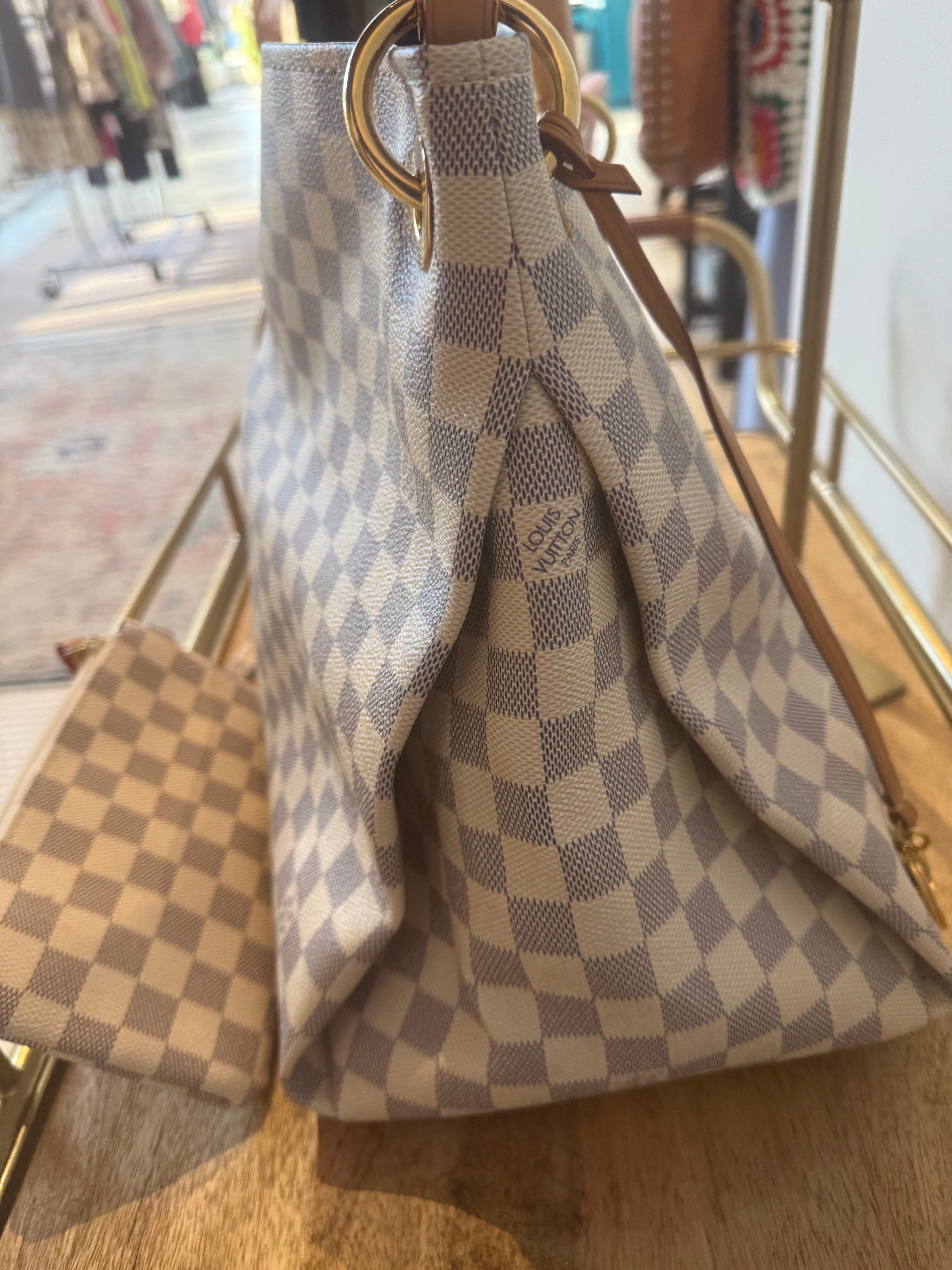 Louis Vuitton Damier Azur Artsy MM