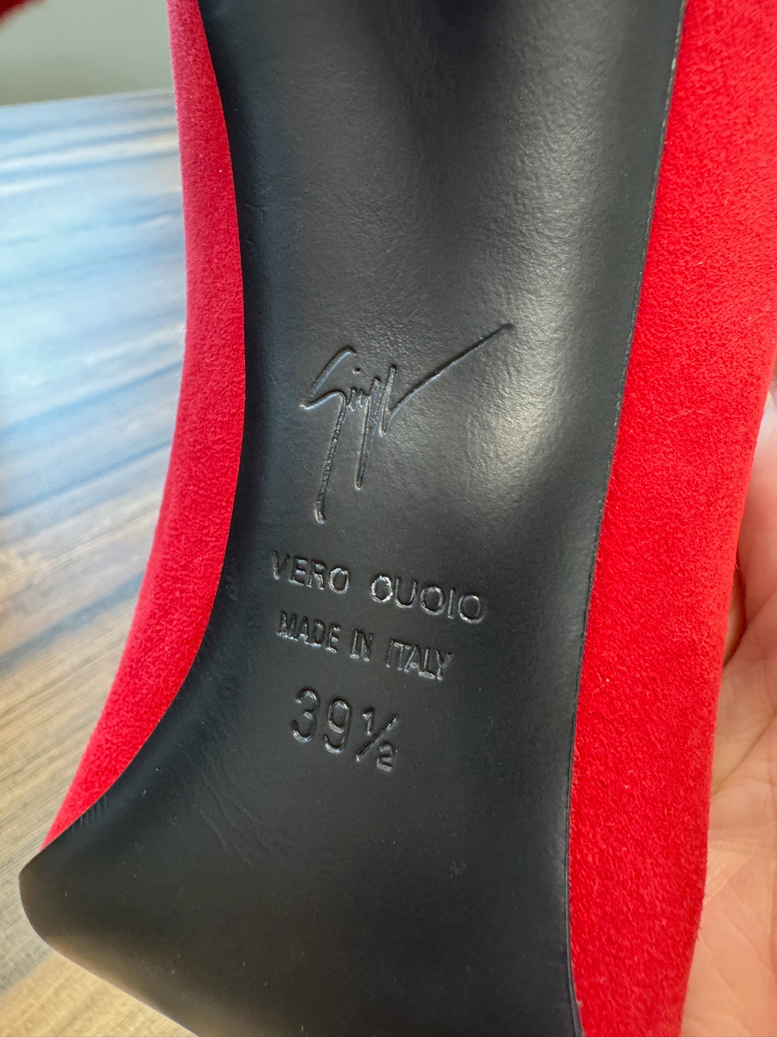 GIUSEPPE ZANOTTI HEELS SIZE 39.5