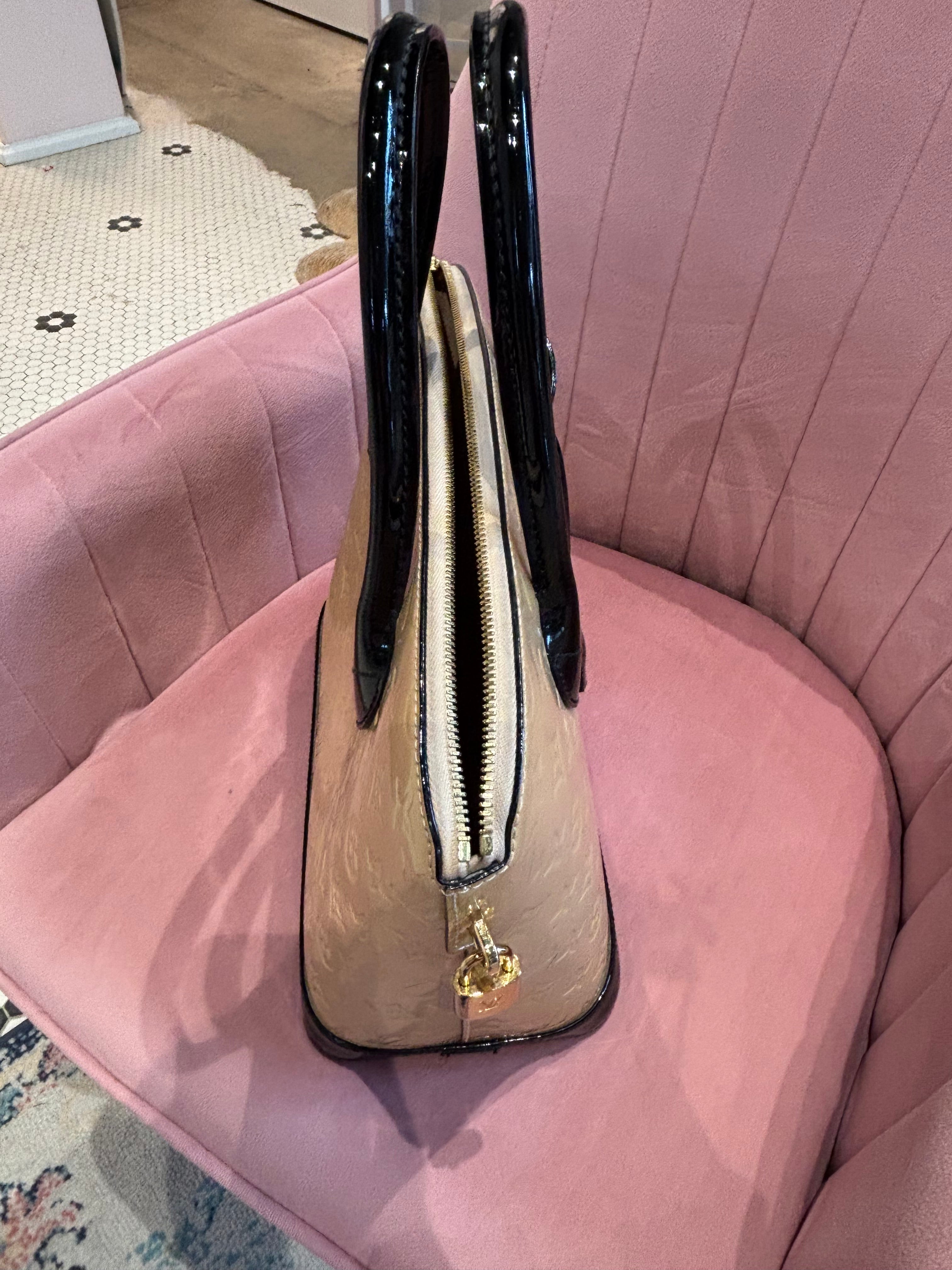 Louis Vuitton Vernis Lockit PM Dune